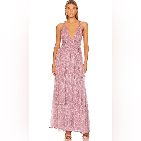 Tularosa Dresses & Skirts - Tularosa Floral Flora Maxi Dress in Juno